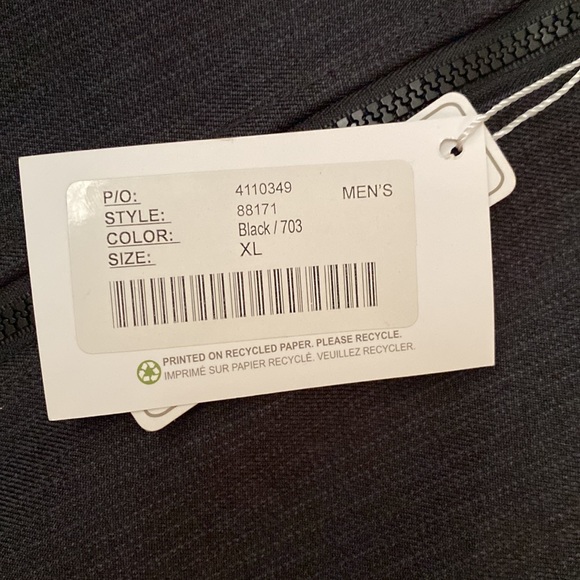 North End Black Jacket Waterproof All Weather Cadillac Collect Coat XL - Picture 3 of 14